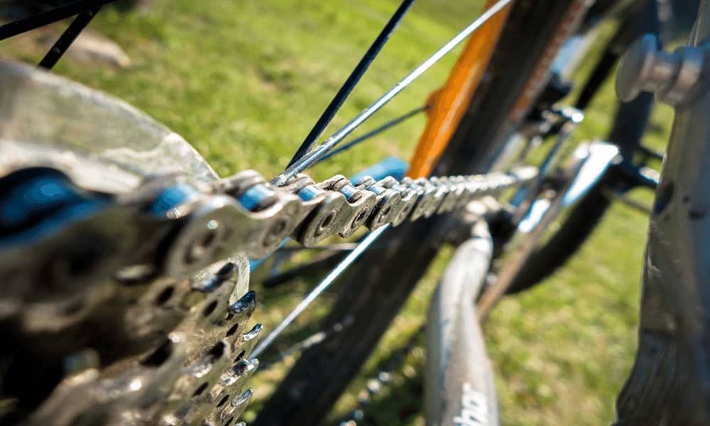 How to remove a bike chain without Master Link
