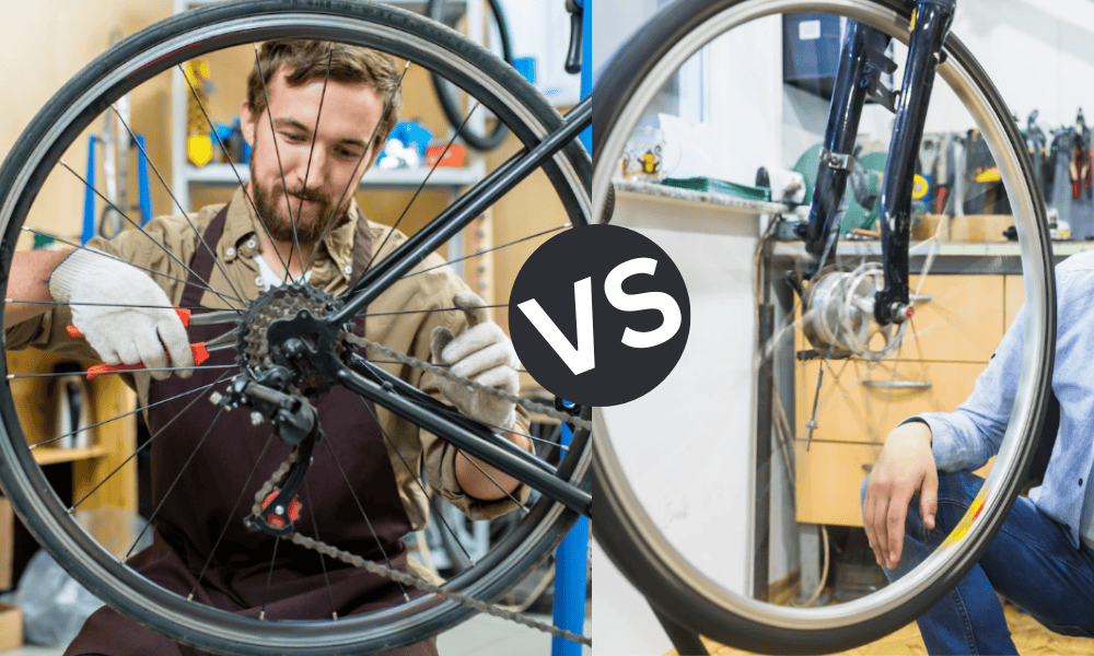 Derailleur vs internal hub bikes